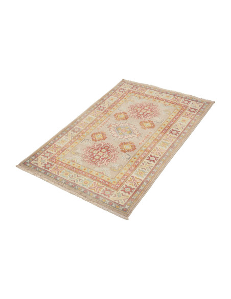 Tappeto Kazak Afghanistan marrone beige 83x125