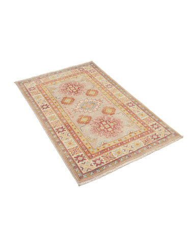 Tappeto Kazak Afghanistan marrone beige 83x125