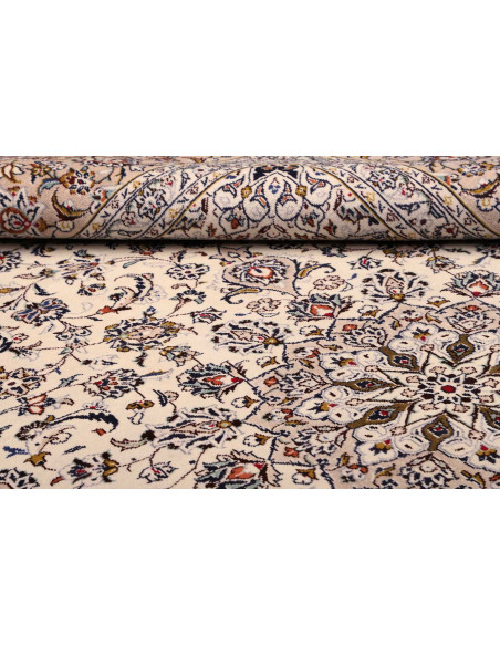 Kashan 245x350 Cm Kashan, Persia, Hand-carded Wool warp: