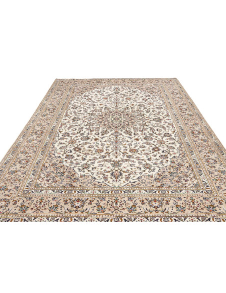 Kashan 246x335 Cm Kashan, Persia, Lana Cardata A Mano,