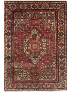 Zandjan 126x190 Cm Zandjan, Persia, Lana Cardata A Mano