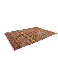 Tappeto Samarkand Pakistan 250x344 Rosso Blu 2