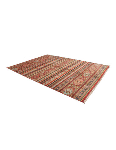 Rug Samarkand Pakistan 250x344 Red Blue