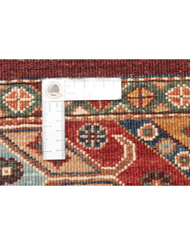 Rug Samarkand Pakistan 250x344 Red Blue