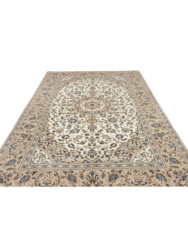Kashan 198x306 Cm Kashan, Persia, Hand-carded Wool, Cotton,