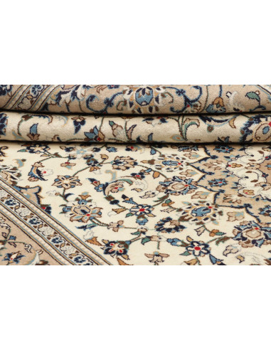 Kashan 198x306 Cm Kashan, Persia, Hand-carded Wool, Cotton,