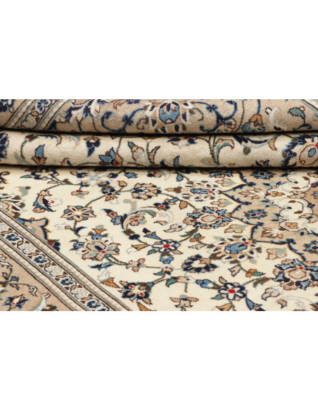 Kashan 198x306 Cm Kashan, Persia, Lana Cardata A Mano,