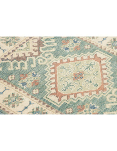 Rug Kazak Afghanistan beige white 61x90
