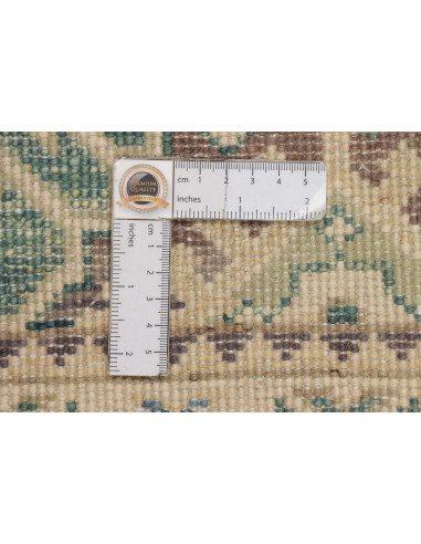 Rug Kazak Afghanistan beige white 61x90