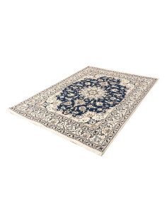 Tappeto Nain Kashmar Persia 153x207 Blu Profond 2