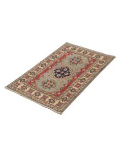 Rug Kazak Afghanistan maroon 60x92 2
