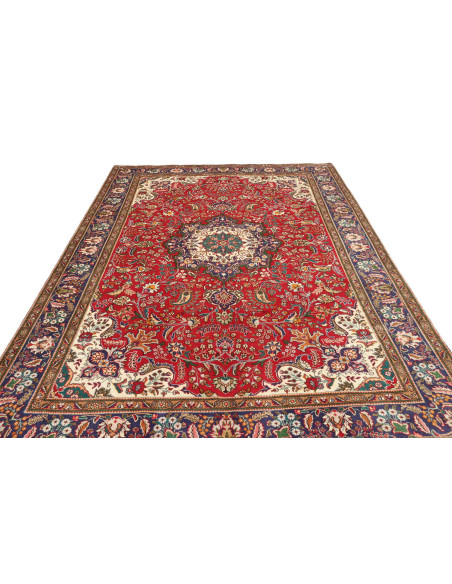 Tabriz 200x308 Cm Tabriz Persia Lana Cardata A Mano