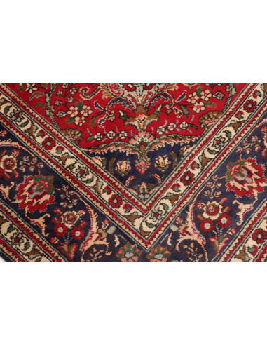 Tabriz 209x295 Cm Tabriz, Persia, Hand-carded Wool warp: