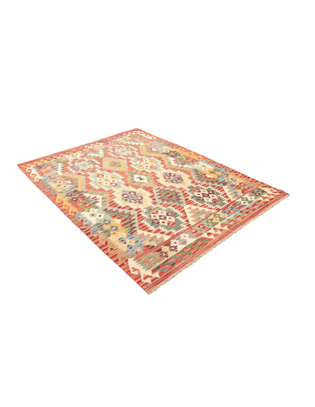 Kilim 157x197 Cm Kilim, Afghanistan, Hand-carded Wool,