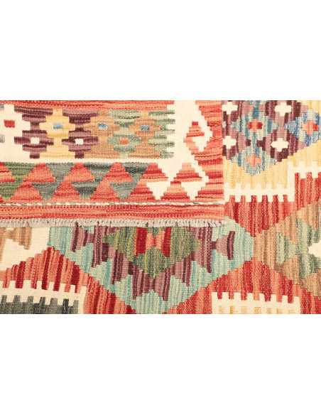 Kilim 157x197 Cm Kilim, Afghanistan, Hand-carded Wool,