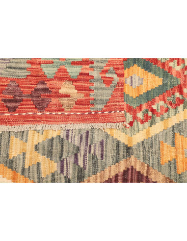 Kilim 158x198 Cm Kilim Afghanistan, Lana Cardata A Mano