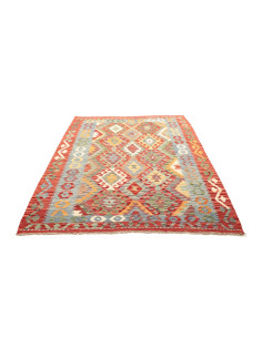 Kilim 158x198 Cm Kilim, Afghanistan, Hand-carded Wool, 2