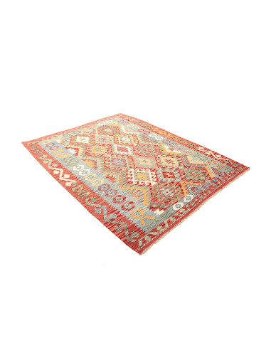 Kilim 158x198 Cm Kilim, Afghanistan, Hand-carded Wool,