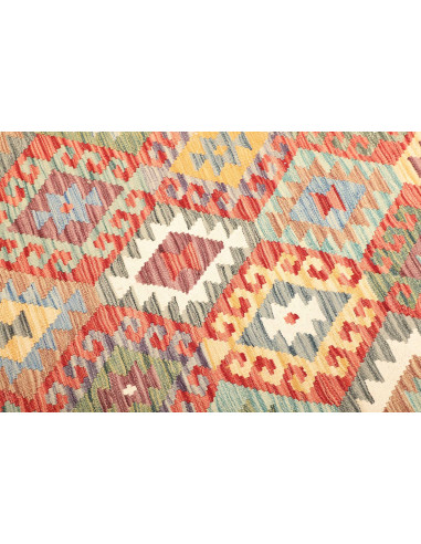 Kilim 158x198 Cm Kilim, Afghanistan, Hand-carded Wool,