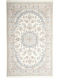 Nain 9la 136x217 Cm Nain 9la, Persia, Hand-carded Wool And