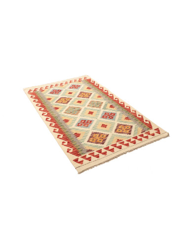 Kilim 99x155 Cm Kilim, Afghanistan, Lana Cardata A Mano