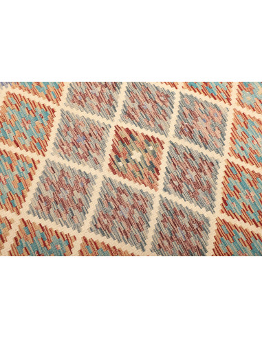 Kilim 98x144 Cm Kilim, Afghanistan, Hand-carded Wool warp: