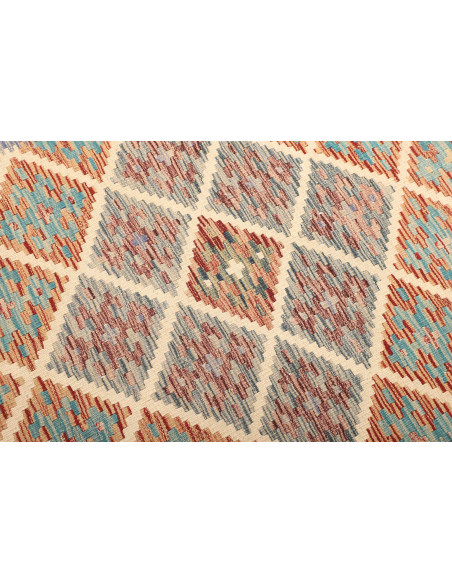 Kilim 98x144 Cm Kilim, Afghanistan, Hand-carded Wool warp: