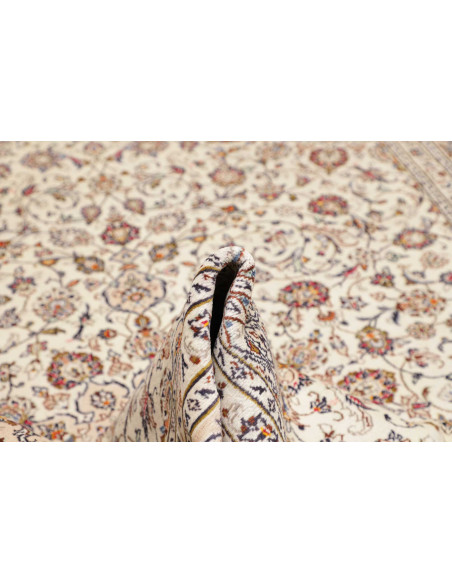 Kashan 250x345 Cm Kashan Persia Lana Cardata A Mano Cotone