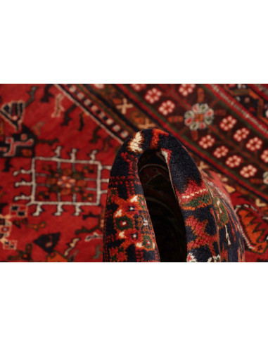 Rug Shiraz Fine Persia maroon yellow 160x262