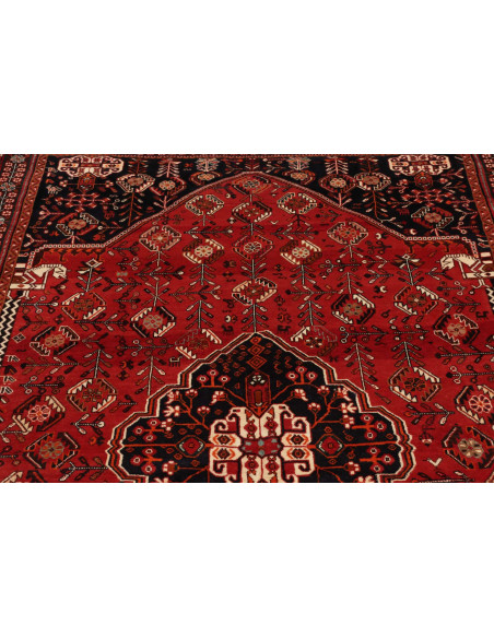 Tappeto Shiraz Fine Persia marrone giallo 160x255