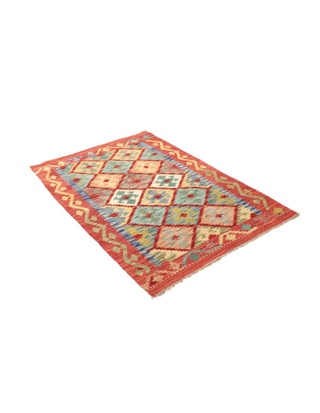 Kilim 102x146 Cm Kilim Afghanistan Lana Cardata A Mano