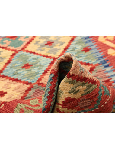 Kilim 102x146 Cm Kilim Afghanistan Hand-carded Wool warp: