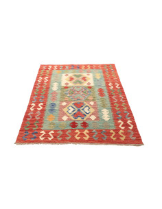 Kilim 99x148 Cm Kilim Afghanistan Hand-carded Wool Cotton 2