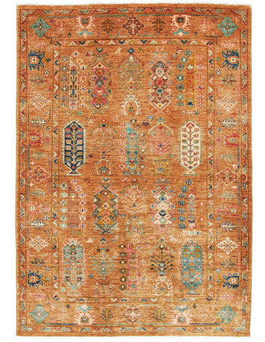 Tappeto Tribal Pakistan 126x178 Terracotta Aran
