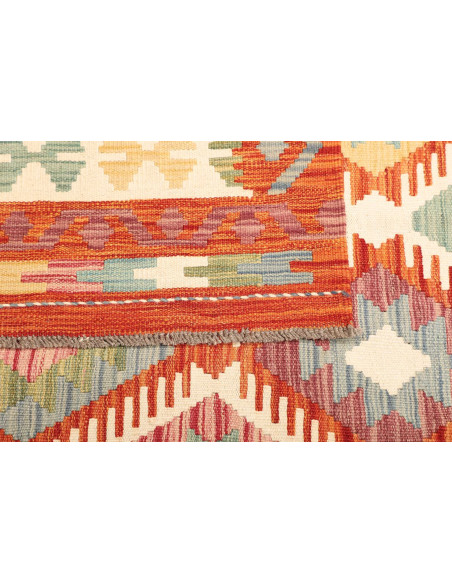 Kilim 165x243 Cm Kilim, Afghanistan, Hand-carded Wool warp: