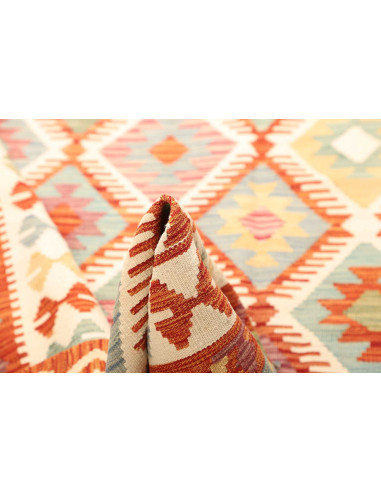 Kilim 165x243 Cm Kilim, Afghanistan, Hand-carded Wool warp:
