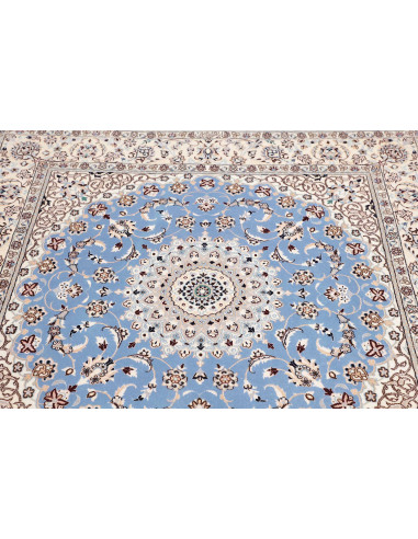 Nain 6la 151x154 Cm Nain 6la, Persia, Hand-carded Wool And