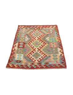 Rug Kilim Afghanistan maroon 102x149 2