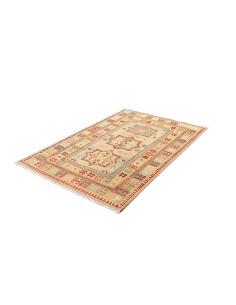Kazak 119x175 Cm Kazak, Afghanistan, Hand-carded Wool warp: 2