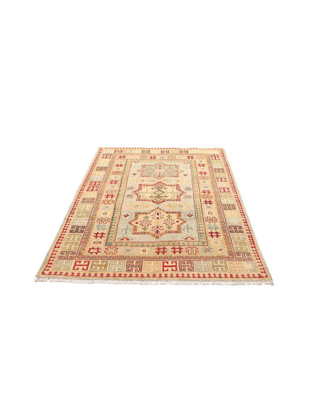 Kazak 119x175 Cm Kazak, Afghanistan, Hand-carded Wool warp: