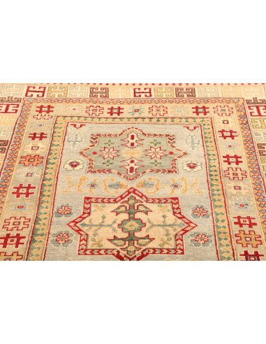 Kazak 119x175 Cm Kazak, Afghanistan, Hand-carded Wool warp: