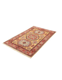 Kazak 100x153 Cm Kazak, Afghanistan, Lana Cardata A Mano 2