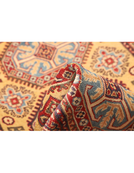Kazak 100x153 Cm Kazak, Afghanistan, Hand-carded Wool warp: