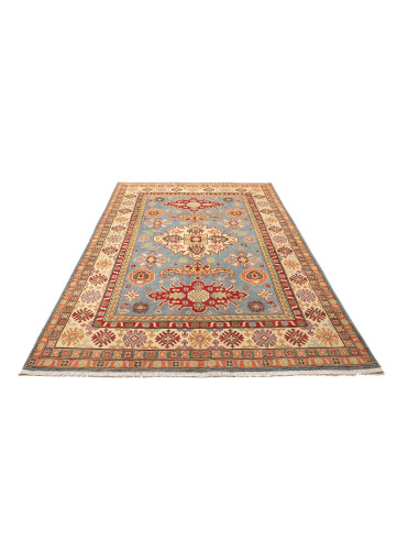 Kazak 164x243 Cm Kazak, Afghanistan, Hand-carded Wool warp: