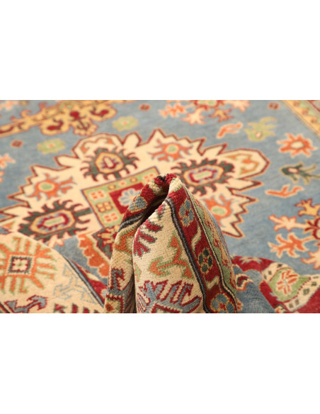 Kazak 164x243 Cm Kazak, Afghanistan, Hand-carded Wool warp: