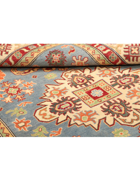 Kazak 164x243 Cm Kazak, Afghanistan, Hand-carded Wool warp:
