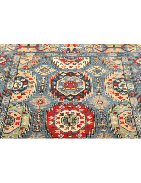 Kazak 125x179 Cm Kazak Afghanistan Hand-carded Wool cotton
