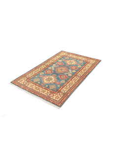 Kazak 98x150 Cm Kazak Pakistan Hand-carded Wool Cotton 2