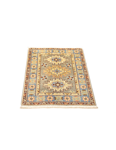 Kazak 62x89 Cm Kazak, Afghanistan, Hand-carded Wool warp: