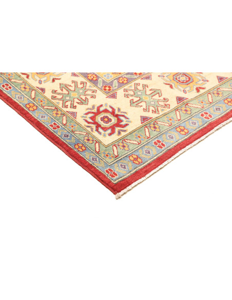 Kazak 204x297 Cm Kazak Pakistan. Hand-carded Wool warp
